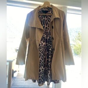 Steve Madden Tan Trench Coat